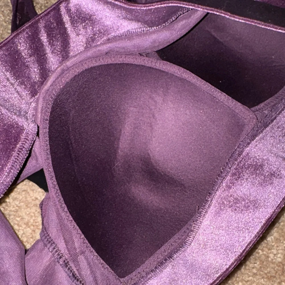 Torrid Deep Purple Velvet Pajama Set - Picture 5 of 6